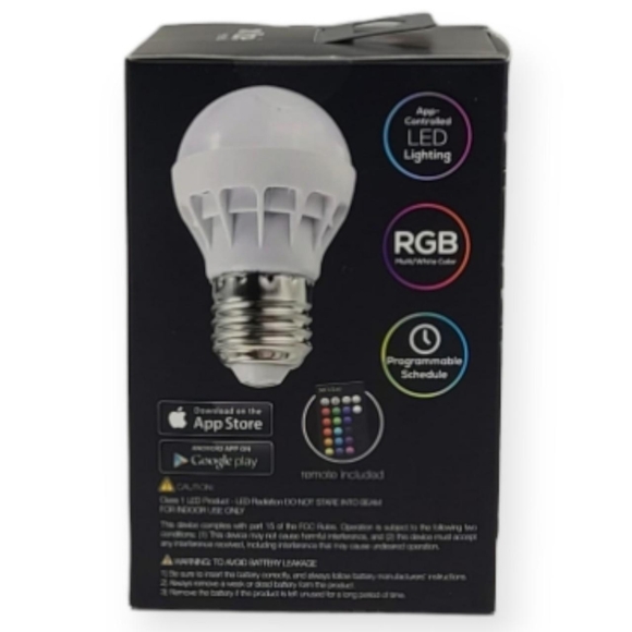 New Color Changing Led Bulb App-Controlled - Picture 2 of 4